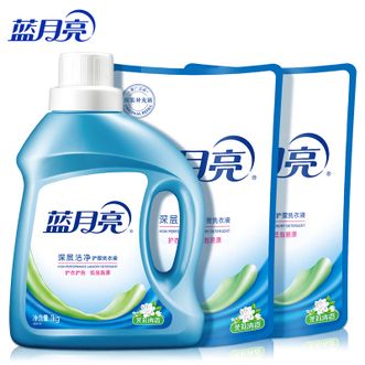 蓝月亮 去污渍洁净低泡 茉莉清香洗衣液原液补充袋装3斤装 蓝月亮 去污渍洁净低泡 茉莉清香洗衣液原液补充袋装3斤装