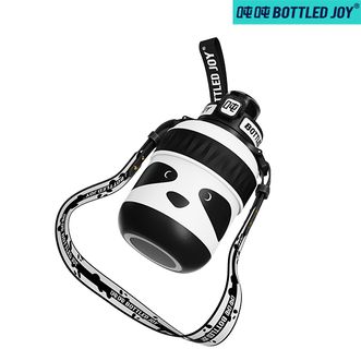 吨吨BOTTLEDJOY  小熊猫保温杯不锈钢吨吨保温杯卡通保温杯500ml