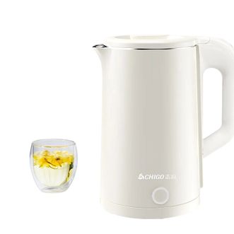 志高（CHIGO）  1.8L大容量双层防烫自动断电家用烧水壶 DC-A18F