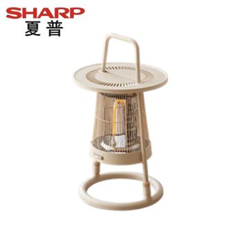 夏普/Sharp  小太阳取暖器家用鸟笼电暖炉碳素管发热立式取暖 HX-SM102B-C