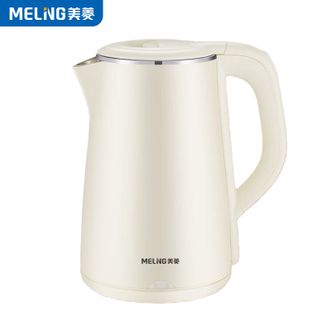 美菱/MELNG  电水壶热水壶电热水壶304不锈钢1.8L暖水壶烧水壶双层防烫MH-P1822 1.8L