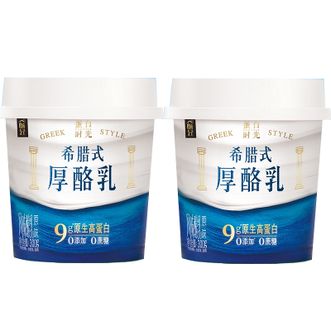 伊利  畅轻希腊酸奶300g*2桶装