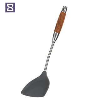 苏拉食光（Salatable）  蒙马特316花梨木硅胶铲 家用食品级加厚实木手柄铲子SM38A4