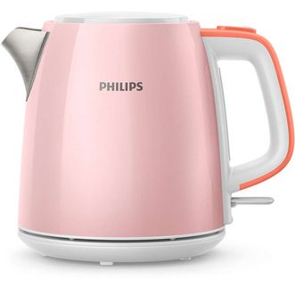飞利浦/Philips  家用1L迷你304不锈钢电水壶电热水壶烧水壶HD9348 防干烧保护