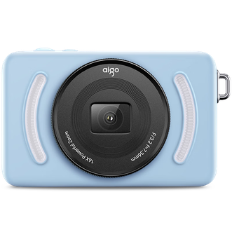 爱国者（aigo）  E3蓝色数码相机 64G