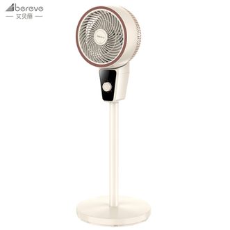 艾贝丽  空气循环扇立式电风扇 落地扇涡轮换气扇办公室家用电器转页扇摇头电扇ABL-FS731白色