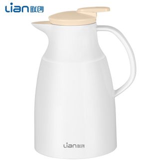 联创/Lian  保温水壶不锈钢双层真空保温壶 防漏防尘双层防烫暖水DF-CP002M