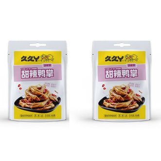 久久丫 甜辣鸭掌116g*2 久久丫 甜辣鸭掌116g*2
