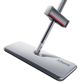 大卫 平板拖把40cm 2布加厚P12免手洗5层刮污 大卫 平板拖把40cm 2布加厚P12免手洗5层刮污