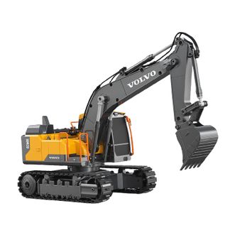 双鹰/DOUBLE E  沃尔沃挖掘机模型玩具儿童遥控工程车 E545-001