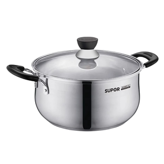 苏泊尔/Supor  汤锅加厚不锈钢 炖锅双耳 22厘米