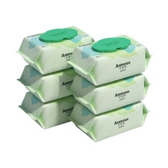 安慕斯（Anmous）  湿厕纸清氧森林湿厕纸80抽*6包