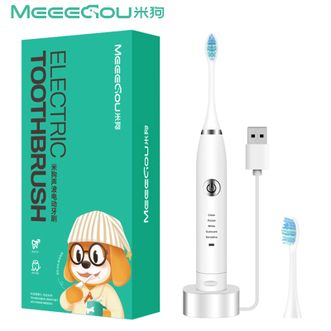 米狗（meeegou）  纤细软毛电动牙刷五种模式电牙刷牙齿清洁智能高频振动深度清洁男女牙刷实用礼物