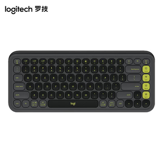 罗技/Logitech  无线蓝牙键盘 AI轻音电脑办公键盘 POP ICON KEYS