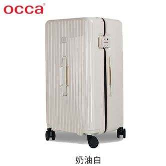 OCCA  拉杆箱26寸大容量行李箱翻盖式海关密码锁旅行箱ZEST