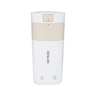 德世朗  DDQ-SH211电热水杯300ml毫升 便携液体加热器热水杯保温杯 随身电热水壶