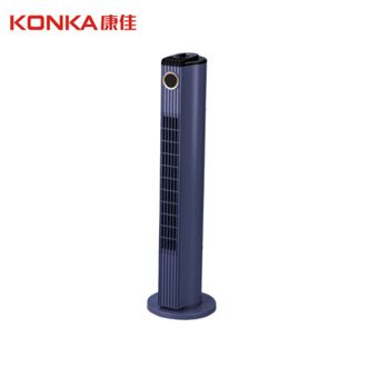 康佳/Konka  塔扇 家用立式风扇 KTAS-2170-P 三档风速 轻音低噪 旋钮操作风扇 机械版 蓝色
