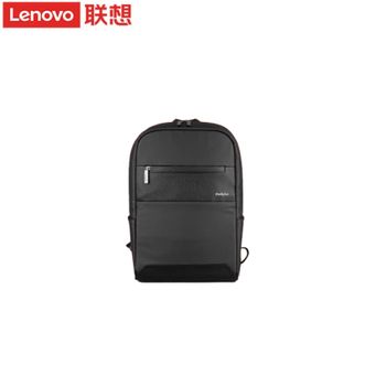 联想（Lenovo）  都市流行双肩包  玄武黑（4X40U89420） 防盗自动锁拉链 耐磨防水有弹性，耐脏轻盈易打理