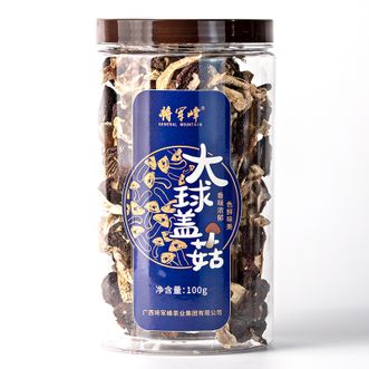 将军峰广西昭平特产江口大球盖菇罐装100g*1