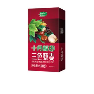 十月稻田  三色藜麦480g白红黑藜麦混合杂粮粥均衡配比