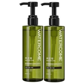水之蔻  洗发水400ml*2瓶茶树氨基酸控油蓬松洗发水400ml*2瓶 去油头无硅油青橘