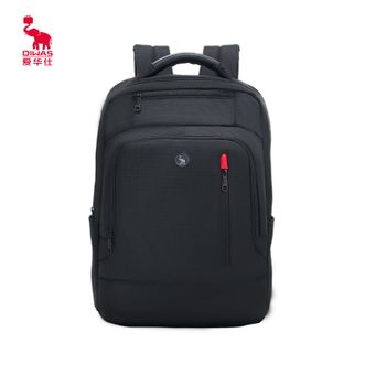 爱华仕/Oiwas  双肩包 出差旅行15.6英寸男士背包笔记本电脑包OCB4433GA黑色