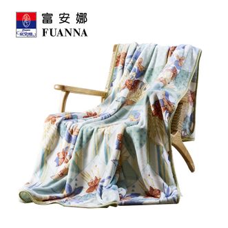 富安娜  单层法兰绒毯-幻彩芳菲180*200cm