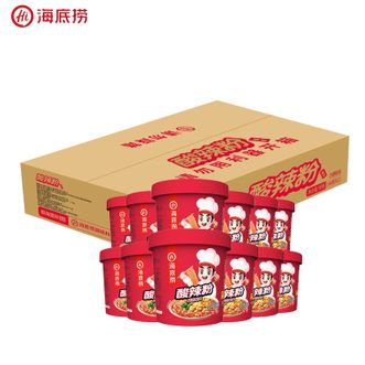 海底捞  冲泡粉丝免煮酸辣粉144g*12箱装