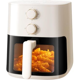 苏泊尔（SUPOR）  空气炸锅 5.3L 电炸锅家用炸鸡薯条机蒸汽嫩炸大容量薯条机可视化空气炸锅 KJ53D800A