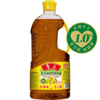 鲁花  低芥酸非转基因物理压榨特香菜籽油900mL  CP004484
