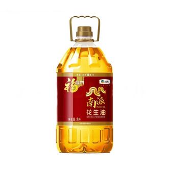 福临门  压榨一级南派花生油 5升