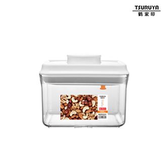 鹤家印(TSURUYA)  密封罐一键按压式杂粮收纳盒（ 1000ml）