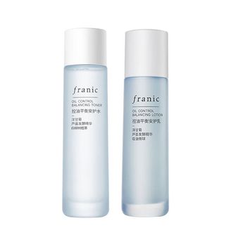 法兰琳卡/Franic  洋甘菊控油平衡安护水乳套装（安护水120g+安护乳100g）