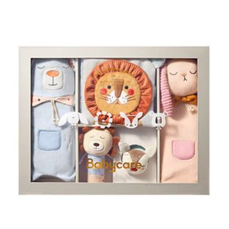 babycare  新生儿安抚礼盒 睡眠玩偶安抚巾 手偶节日玩具 安抚玩偶蒂雅甜睡精灵