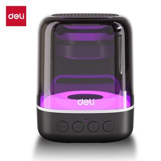 得力/Deli  MG500蓝牙音箱 蓝牙6.0音响迷你幻彩灯效音乐音箱