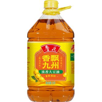 鲁花  香飘九州大豆油 非转基因 浓香纯正 5L*1桶