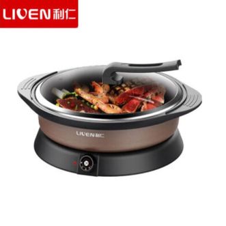 利仁  电饼铛JG-J8353家用加深加大双面加热煎饼机电煎锅三明治机