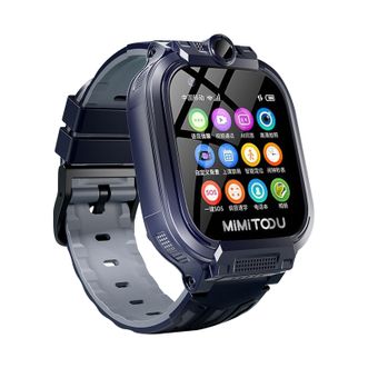 咪咪兔/MIMITOOU  儿童电话手表 全网通视频通话小学生学习助手深度防水 P9-D