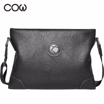 COW  男士单肩斜挎包C-9808横款