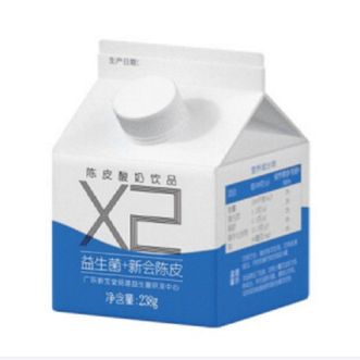 新宝堂新会陈皮常温酸奶饮料238g*24盒/箱