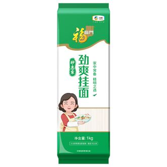福临门  挂面 妙惠家劲爽挂面塑包  1000g