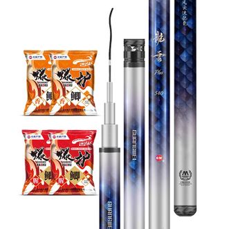 光威（GW）  龙云plus版新款鱼竿台钓竿28调鱼饵套装手杆轻量大综合竿饵料