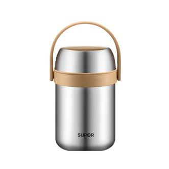 苏泊尔/Supor  保温饭盒 上班族多层保温饭桶 超长保温 不锈钢 1.7L