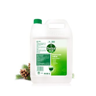 滴露/Dettol  消毒液5L大桶装消毒水家用商用
