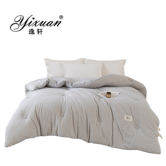 逸轩/yixuan  全棉纱布大豆被子被芯 吸湿透气秋冬裹住暖阳