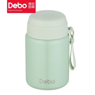德铂Debo纳瓦斯焖烧壶600ml容量绿色DEP-874