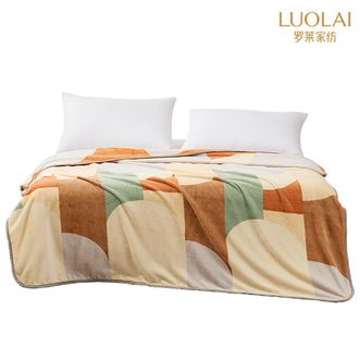 罗莱家纺  悦享云朵绒毯 四季盖毯 毛绒毯子 150×200cm