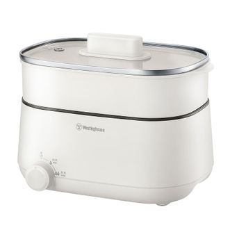 西屋/Westinghouse  WSC18E家用多功能电煮锅 电炖锅 白色