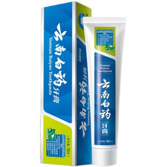 云南白药  牙膏 薄荷清爽型 100g 2支
