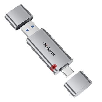 ThinkPlus  1TB大容量 Type-C/USB3.2 双接口 固态U盘 金属高速TSU303